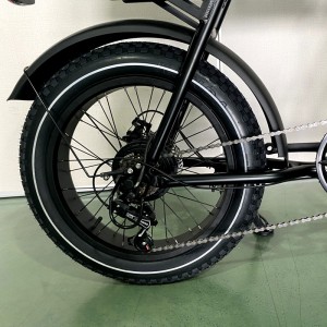 2206 350W-1000W 48V 10.4Ah/14Ah 35km/h Lithium Battery Electric Bike