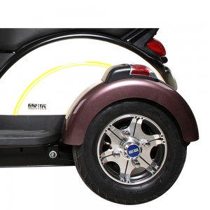 25Km/H 48V/60V 20Ah 350W Sine Wave Lead Acid Electric Tricycle