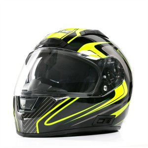 ABS material 1.6KG double mirror motorcycle helmet