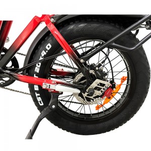 80-90km Pure Electric Cruising Range 55km/h With 5 Speed Electric Bike