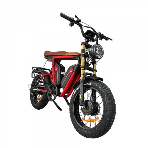 80-90km Pure Electric Cruising Range 55km/h With 5 Speed Electric Bike