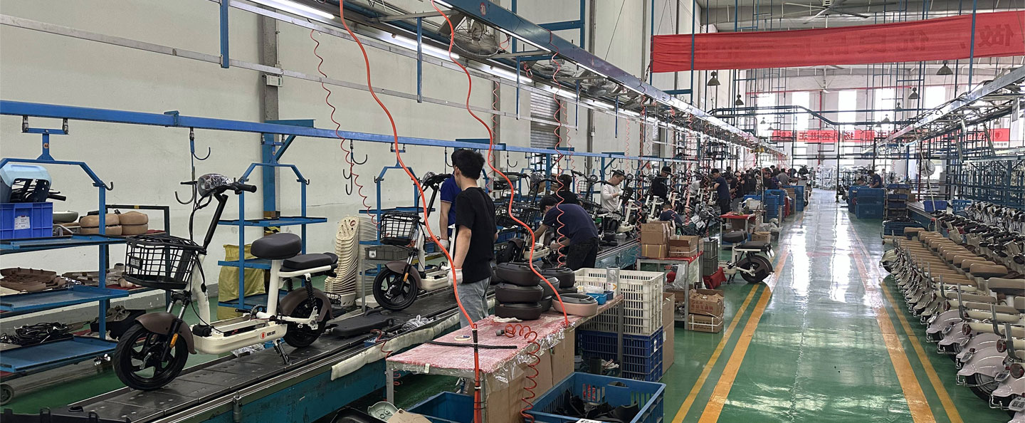 Cyclemix electric bicycle factory production line