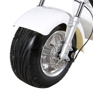 EEC 1500W 60V 12A 45km/h fat tire harley electric scooter