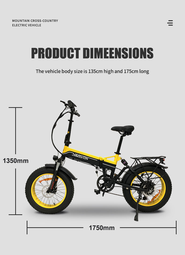 Electric Bike XGZC-52 1000W 48V 14Ah 55kmh Details04