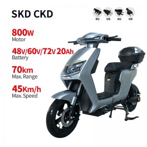 Electric Moped H4 800W 48V/60V/72V 20Ah 45km/h