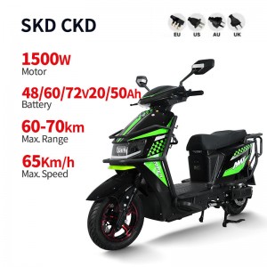 Electric Moped H8-2 1500W 48V/60V/72V 20Ah/50Ah 65km/h