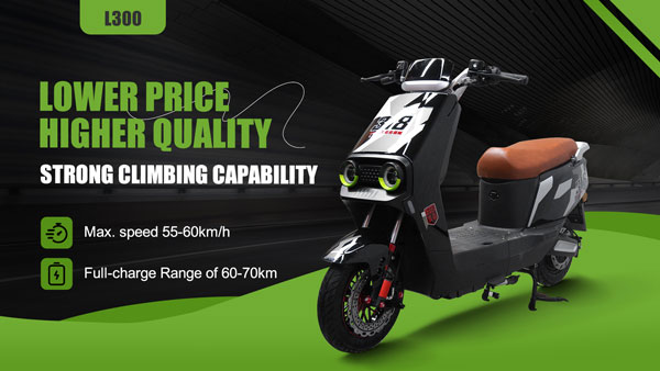 Electric Moped Motorcycle Scooter (Model L300) news7.31