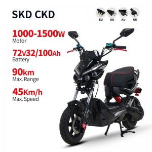 Electric Moped XZJ 1000W-1500W 72V 32Ah/100Ah 45km/h