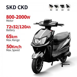 Electric Moped Y-03 800W-2000W 72V 32Ah/120Ah 50km/h