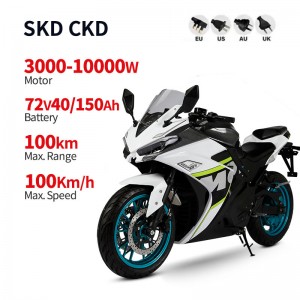 Electric Motorcycle RZ-8 3000W-10000W 72V 40Ah/150Ah 100km/h