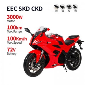 Storm 5000W 6.2KWh 120Km/h 118Nm High Speed Electric Motorcycle