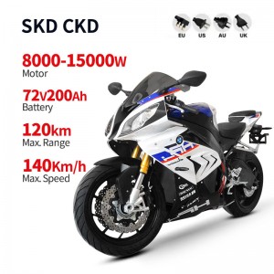 Electric Motorcycle V18 8000W-15000W 72V 200Ah 140km/h