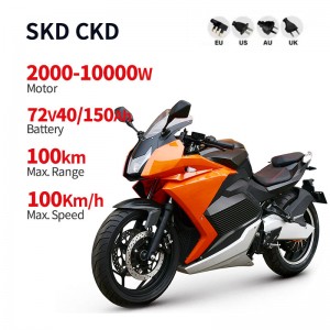 Electric Motorcycle V9 2000W-10000W 72V 40Ah/150Ah 100km/h