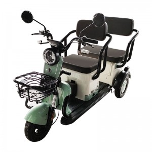 Electric Passenger Tricycle F3-G 500W 48V/60V 20Ah 25km/h