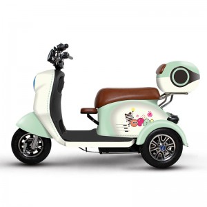 Electric Passenger Tricycle V1-1-1 500W 48V/60V 20Ah 25km/h