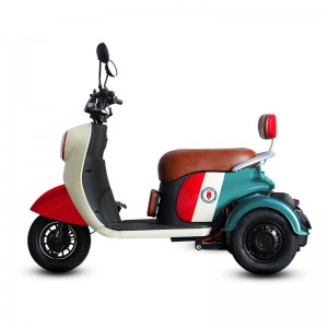 Electric Passenger Tricycle V5 500W 48V/60V 20Ah 25km/h