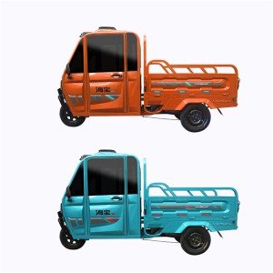 Handle style small luxury Semi closed Electric tricycles for cargo