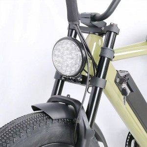 JG-TDN30Z 500W 48V 12.8Ah 32Km/H Lithium Battery Electric Bike