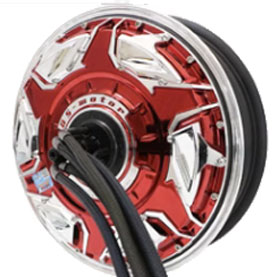 Liquid-cooled motor
