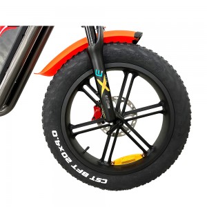 48V 22Ah*2 Lithium Battery Magnesium Alloy Integrated Wheel Ebike