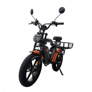 48V 22Ah*2 Lithium Battery Magnesium Alloy Integrated Wheel Ebike